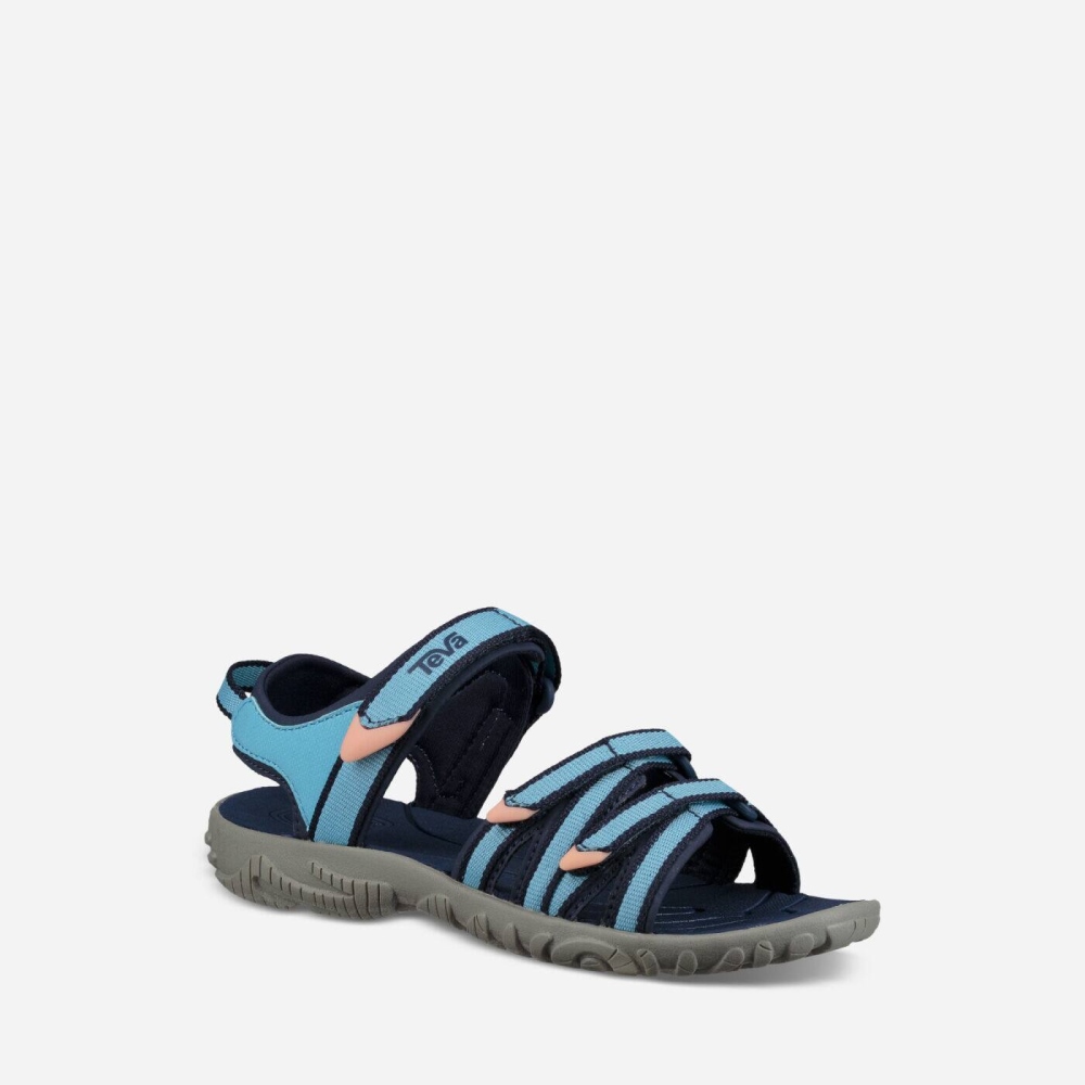 Teva Tirra - Kids' Teva Slip Ons - Blue | India (JQWX23956)